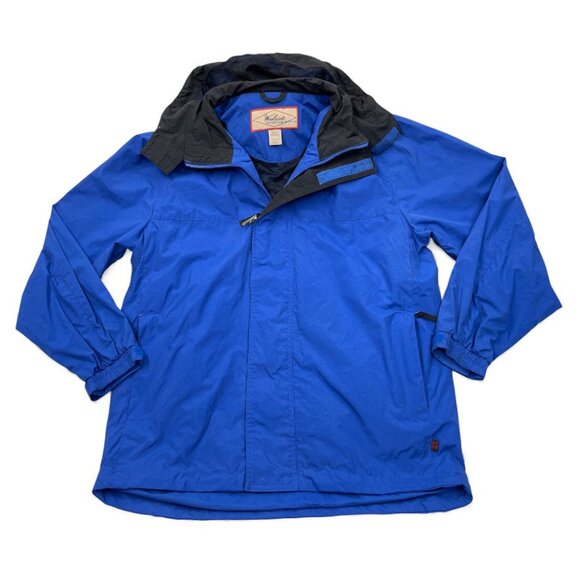 Woolrich Nylon Hooded Haversack Mid Weight Coat Jacket Men's Medium - Picture 1 of 10